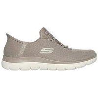 Skechers Summits Classy Night Bungee Lace Slip-Ins Trainer - Taue