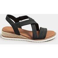 Yours Wide Fit Flexi Comfort Sandal