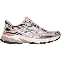 Skechers Stamina Sport Slip-Ins Trainer Rose Gold Duraleather - Pink