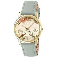 Radley Gold Plated 35Mm Artichoke Leather Strap