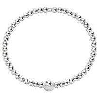 Radley Silver Plated Twist Bubble Bangle