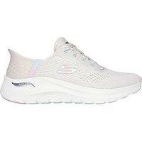 Skechers Arch Fit 2.0 Easy Chic Trainer - Natural