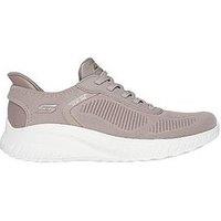 Skechers Bobs Squad Chaos Current Muse Slin In Trainer - Pink