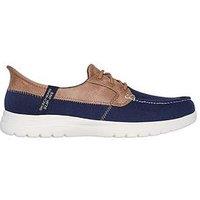 Skechers On The Go Flex Palmilla Boat Shoe - Navy