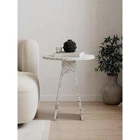 Decortie Chen Side Table - Marble