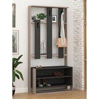 Decortie Chester Hall Stand - Mocha/Anthracite