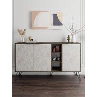 Decortie Clara Sideboard - Dark Brown/Mocha