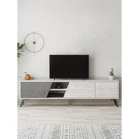 Decortie Fiona Tv Stand - White/Grey