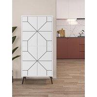 Decortie Dune Storage Cabinet - White