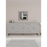 Decortie Dune Large Sideboard - Light Grey