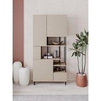 Decortie Key Bookcase / Display Cabinet - Sandstone