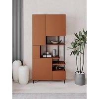Decortie Key Bookcase / Display Cabinet - Cinnamon