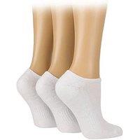 Glenmuir 3Pk Sport Sock - White