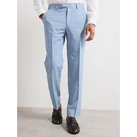 Skopes Beckett Tailored Fit Suit Trousers - Light Blue