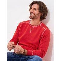 Joe Browns Better Than Basic Crew Neck Sweat Top - Red