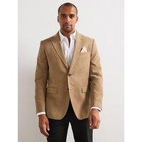 Skopes Padua Tailored Fit Suit Jacket - Beige