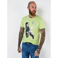 Joe Browns Rocking Cheetah T-Shirt - Light Green