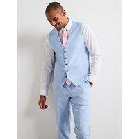 Skopes Lucien Standard Fit Waistcoat - Blue