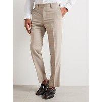 Skopes Charlie Tailored Fit Suit Trousers - Beige