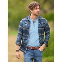 Joe Browns Chilled Out Long Sleeve Casual Shirt - Navy
