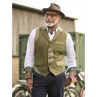 Joe Browns Distinguished Waistcoat - Khaki