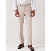Skopes Redding Tailored Fit Suit Trousers - Beige