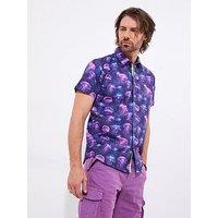 Joe Browns Ocean Vibes Short Sleeve Shirt - Multi