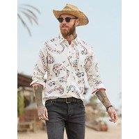 Joe Browns Hit The Note Long Sleeve Shirt - White
