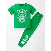 Celtics Fc Celtic Fc Football Short Sleeve Pyjamas - Green