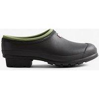 Hunter Mens Gardener Neo Lined Clog - Black
