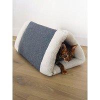 Rosewood Snuggle Plush 2 In 1 Cat Comfort Den 55Cm