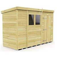 Diy Sheds 10 X 4 Pent Shed Shiplap Pressure Treated