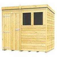 Diy Sheds 7 X 5 Pent Shed Shiplap Pressure Treated