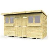 Diy Sheds 12 X 6 Pent Summer Shed Shiplap Pressure Treated