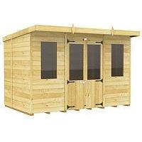Diy Sheds 10 X 8 Pent Summer House Shiplap Pressure Treated