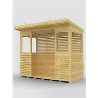 Diy Sheds 8 X 4Ft Shiplap Pressure Treated Bbq/Outdoor Kitchen