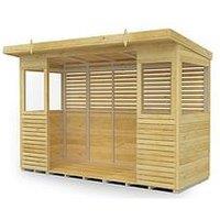 Diy Sheds 10 X 4Ft Shiplap Pressure Treated Bbq/Outdoor Kitchen