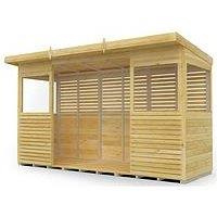 Diy Sheds 12 X 4Ft Shiplap Pressure Treated Bbq/Outdoor Kitchen