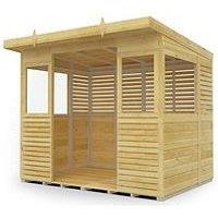 Diy Sheds 8 X 6Ft Shiplap Pressure Treated Bbq/Outdoor Kitchen