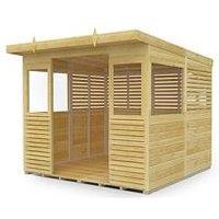 Diy Sheds 8 X 8Ft Bbq/Outdoor Shiplap Pressure Treated Kitchen