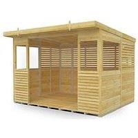 Diy Sheds 10 X 8Ft Shiplap Pressure Treated Bbq/Outdoor Kitchen