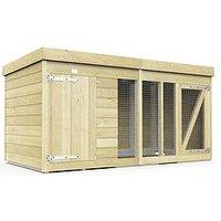 Diy Sheds 8 X 4 Dog Kennel And Run Shiplap Pressure Treated