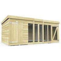 Diy Sheds 10 X 6 Dog Kennel And Run Shiplap Pressure Treated
