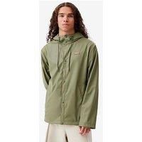 Hunter Mens Izzy Pu Hooded Jacket - Green