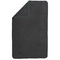 Decathlon Microfibre Swimming Towel Size L 80 X 130 Cm - Dark Grey