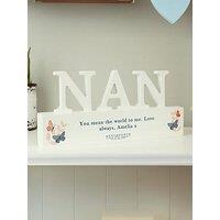 The Personalised Memento Company Personalised Butterfly Nan Ornament