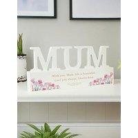 The Personalised Memento Company Personalised Wild Flower Mum Ornament