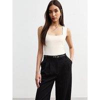 New Look White Square Neck Bodysuit