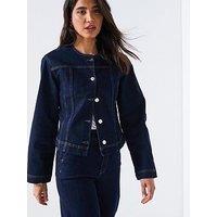 Only Tailored Denim Jacket - Blue