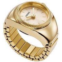 Fossil Women'S Watch Ring Stainless Steel Watch Es5245